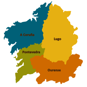 provincias_galicia